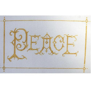 Peace Painted Canvas The Plum Stitchery 
