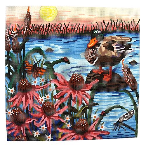 Peaceful Day Painted Canvas Birds of a Feather  - 1