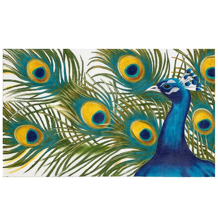 Peacock Painted Canvas Susan Roberts Needlepoint Designs Inc.  - 1