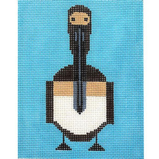 Pelican Painted Canvas Charley Harper 
