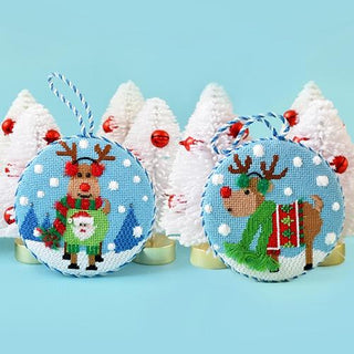 Pepperberry Reindeer Ornaments Kit & Online Class Online Classes Pepperberry Designs 
