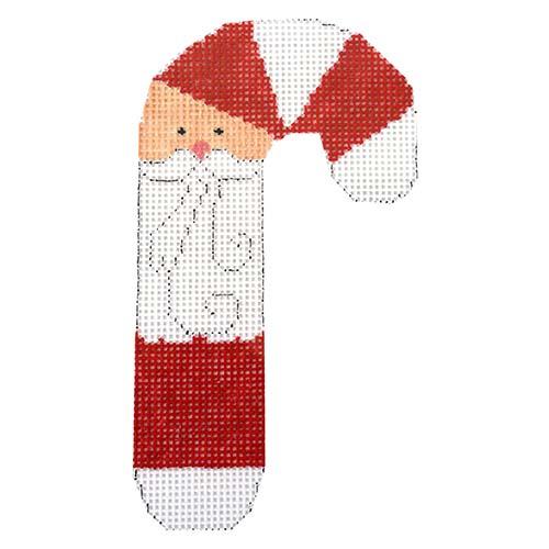 Peppermint Stick Ornament Painted Canvas The Princess & Me  - 1