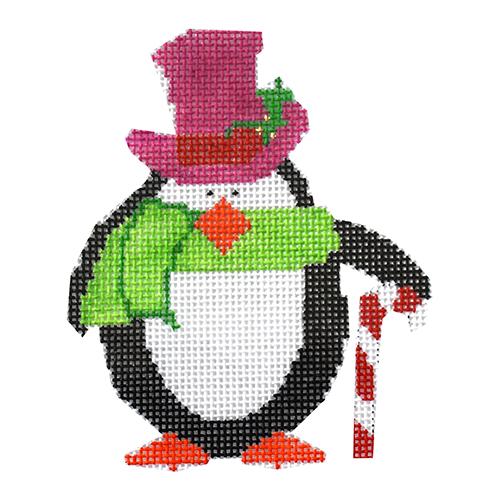 Percy Penguin Painted Canvas The Princess & Me  - 1