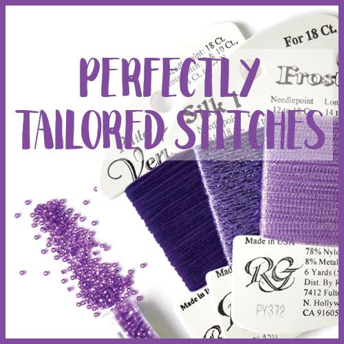 Perfectly Tailored Needlepoint Stitches Online Course Needlepoint.Com 
