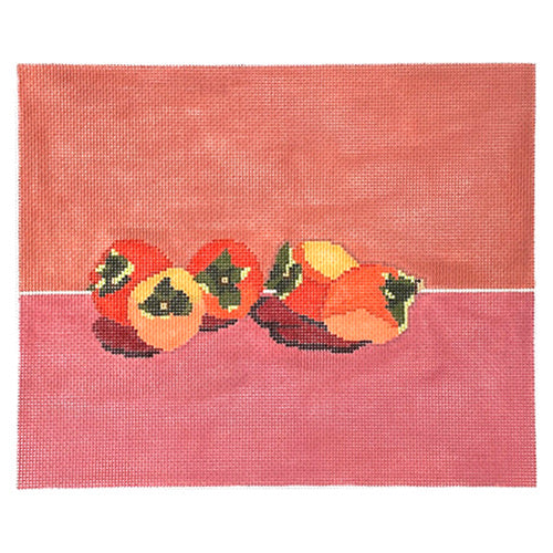 Persimmons Painted Canvas Cooper Oaks Design 