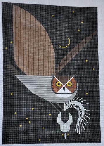 Pfhwooooo!!!!! Painted Canvas Charley Harper  - 1
