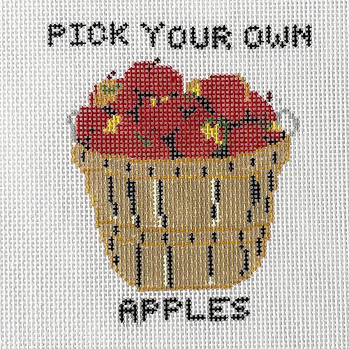 Pick Your Own Apples Painted Canvas Alice & Blue 