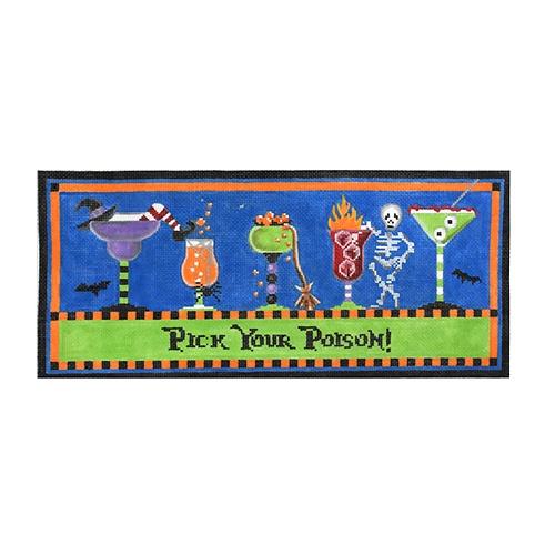 Pick Your Poison! On 13 Painted Canvas Pepperberry Designs 
