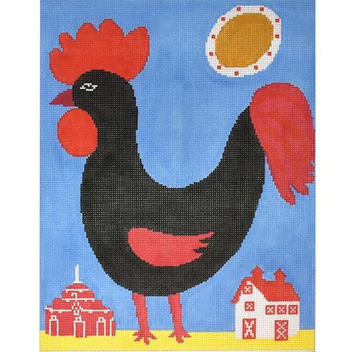 Pierre Painted Canvas Birds of a Feather  - 1