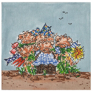Pignic Painted Canvas Cooper Oaks Design 
