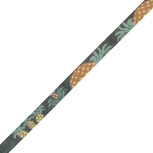 Pineapple Belt Painted Canvas Cooper Oaks Design  - 1