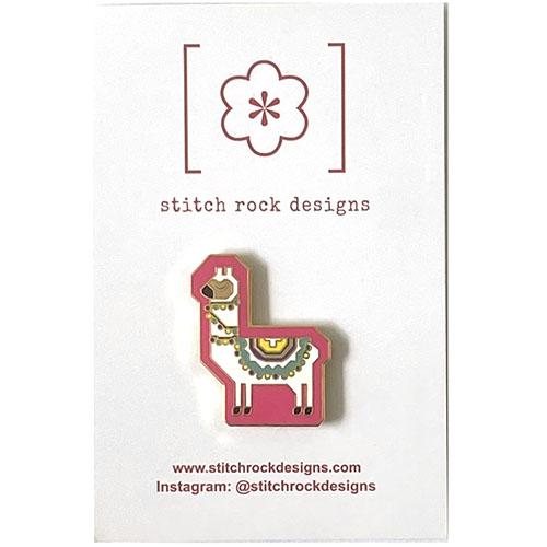 Pink Llama Needleminder Accessories Stitch Rock Designs  - 1