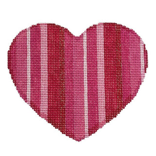 Pink Ombre Heart Painted Canvas Associated Talents 

