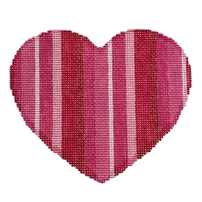 Pink Ombre Heart Painted Canvas Associated Talents 

