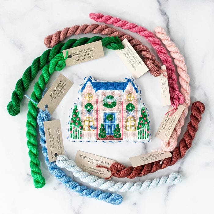 Pink Village House Kit Kits Le Point Studio 
