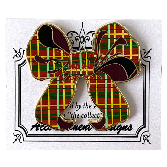 Plaid Bow Needleminder Accessories Accoutrement Designs  - 1