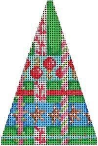 Plaid / Flamingoes Mini Tree Painted Canvas Associated Talents 
