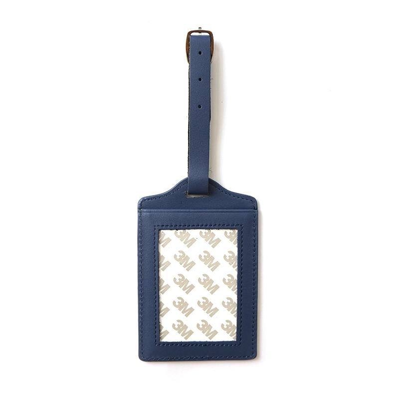 Planet Earth - Leather Luggage Tags - Blue Leather Goods Planet Earth Leather 