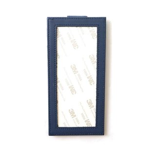 Planet Earth   Women's Credit Card Holder   Blue Leather Goods Planet Earth Leather 
