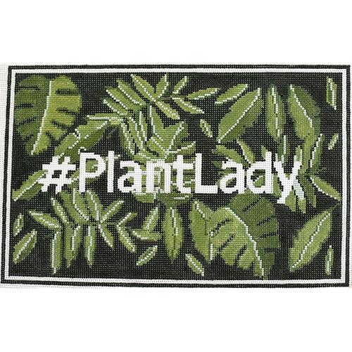 #PlantLady Painted Canvas Pewter & Pine 