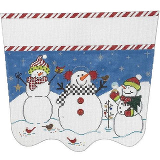 Play Day Stocking Topper Painted Canvas The Meredith Collection 

