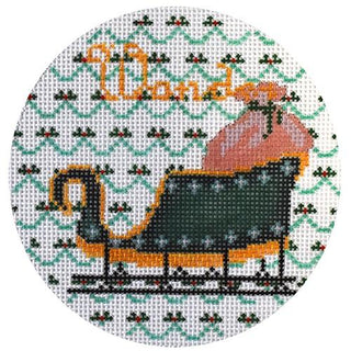 Plum Christmas   Wonder Painted Canvas The Plum Stitchery 

