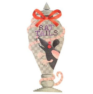 Poison Bottle   Rat Tails Painted Canvas Kirk & Bradley 
