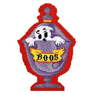 Poison Bottles   Boos with Stitch Guide Painted Canvas Kirk & Bradley 
