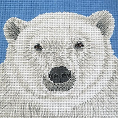 Polar Bear Painted Canvas The Meredith Collection 