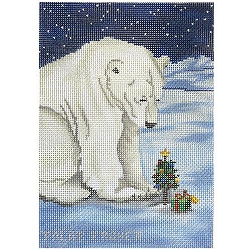 Polar Prayer Painted Canvas CBK Needlepoint Collections  - 1