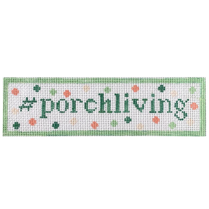 #porchliving Painted Canvas Kristine Kingston 