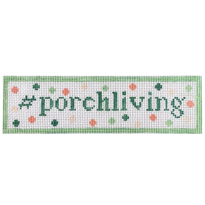 #porchliving Painted Canvas Kristine Kingston  - 1