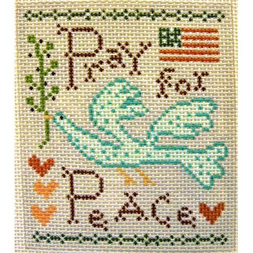 Pray for Peace Painted Canvas Birds of a Feather  - 1
