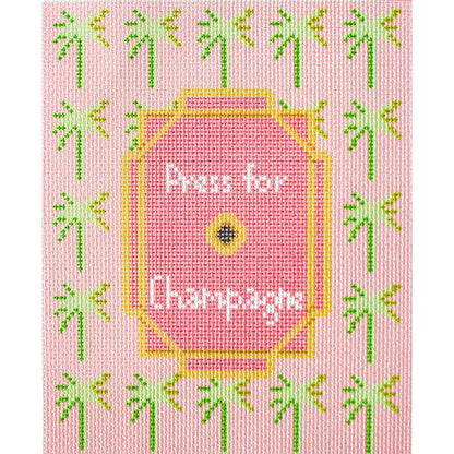 Press for Champagne Kit Kits Needlepoint To Go 
