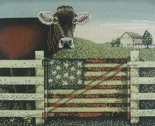 Proud Gate Painted Canvas Cooper Oaks Design 
