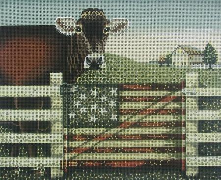Proud Gate Painted Canvas Cooper Oaks Design 