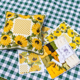 Provençal Sunflower Needlepoint Kit Kits Elizabeth Bradley Design 
