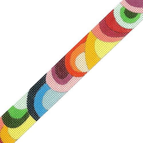 Pucci   Bright Spring Colors Belt on 18 Painted Canvas The Meredith Collection  - 1