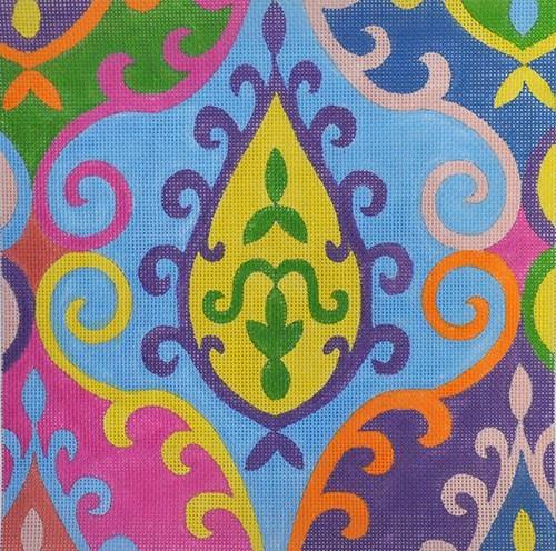 Pucci Series: Kalia II Painted Canvas Julie Mar Needlepoint Designs  - 1