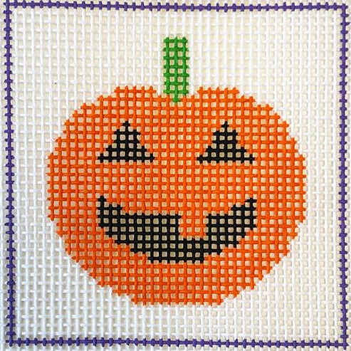 Pumpkin Beginner Kit | Needlepoint.Com