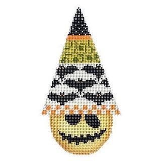 Pumpkin Cones   Bats Painted Canvas Kirk & Bradley 
