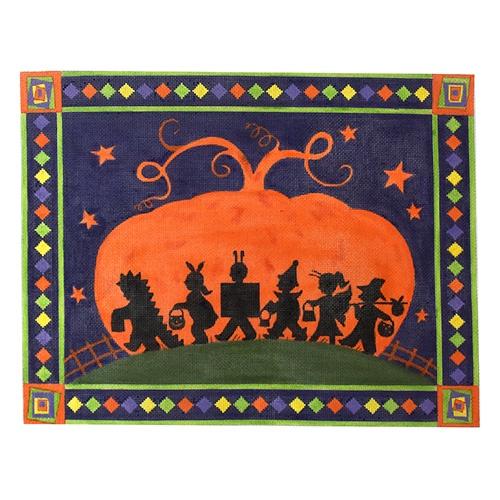 Pumpkin Moon 18M Painted Canvas Love You More  - 1
