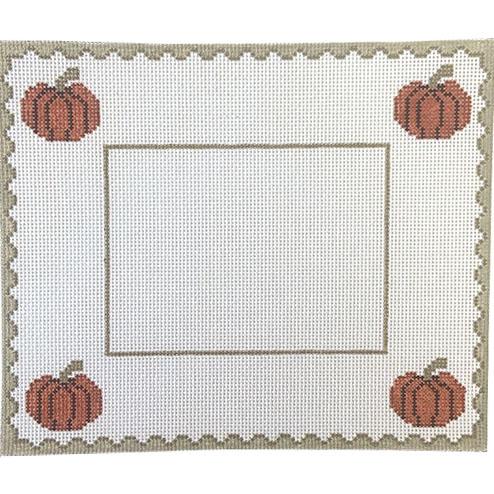 Pumpkins Frame Painted Canvas J. Child Designs 