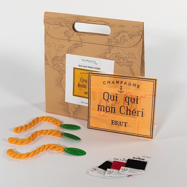 Qui Qui Mon Chéri Kit Kits Needlepoint To Go 