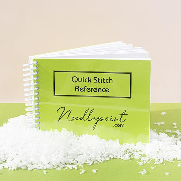Quick Stitch Reference Book (Lime) Books Needlepoint.Com 
