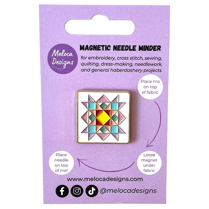 Quilt Block Needleminder Accessories Meloca Designs 