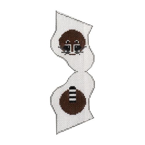 Raccoon Bootie Painted Canvas Charley Harper  - 1