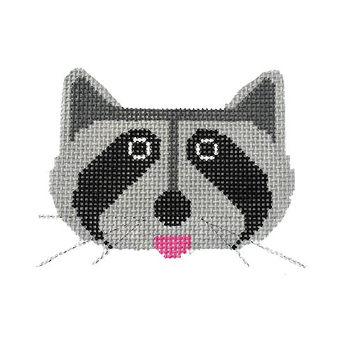 Raccoon on 13 Painted Canvas Charley Harper  - 1