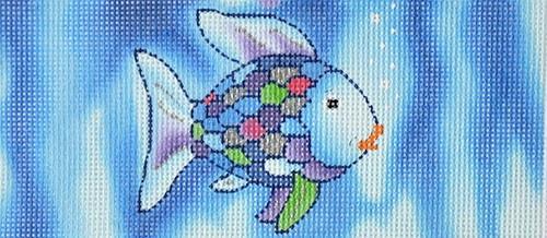 Rainbow Fish Painted Canvas Lee's Needle Art Inc. 
