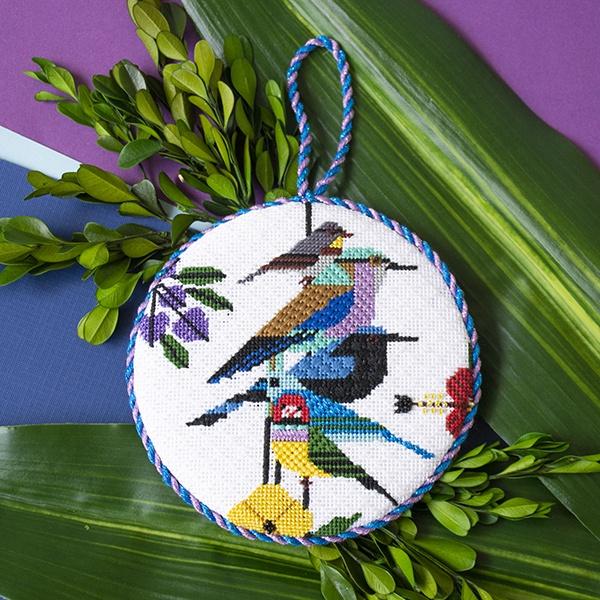 Rainforest Birds Ornament Kit & Online Class Online Classes Charley Harper 